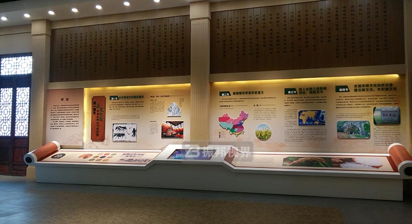 文化展厅空间设计效果图