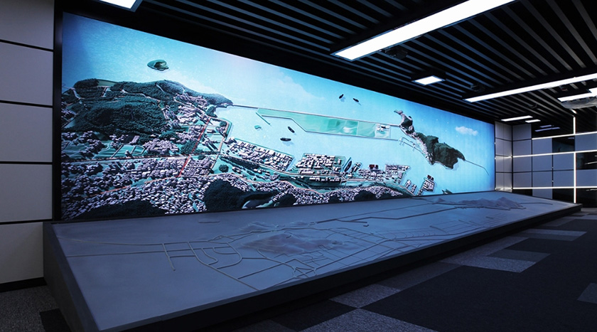 多媒体互动装置在智慧城市展厅设计的应用