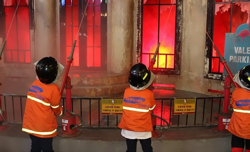 消防展厅模拟火灾场景